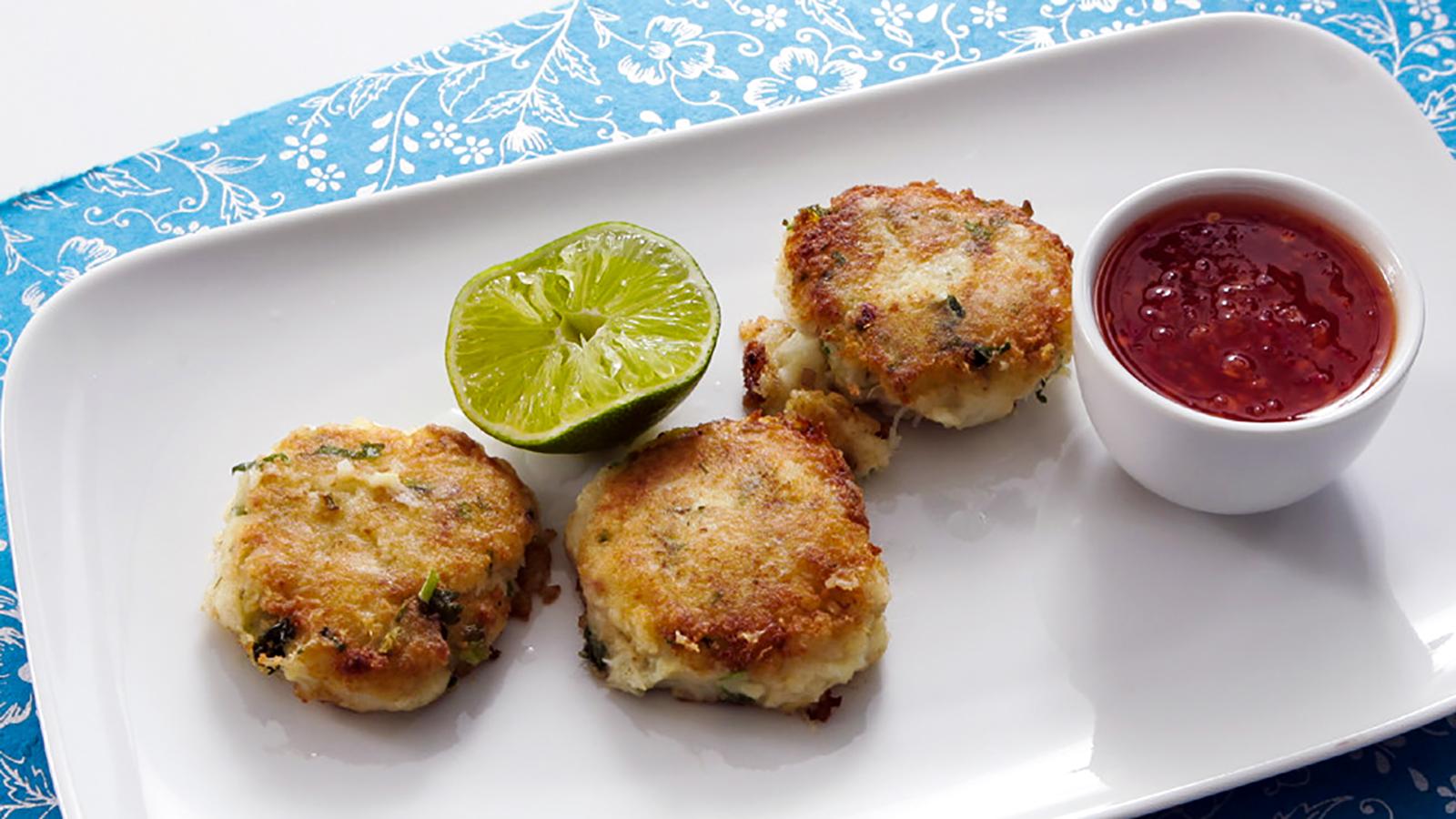 Thai-style fishcakes