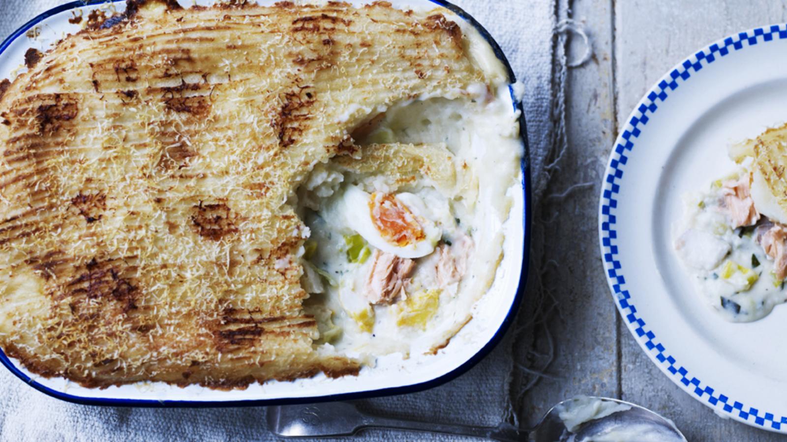 Three fish pie 