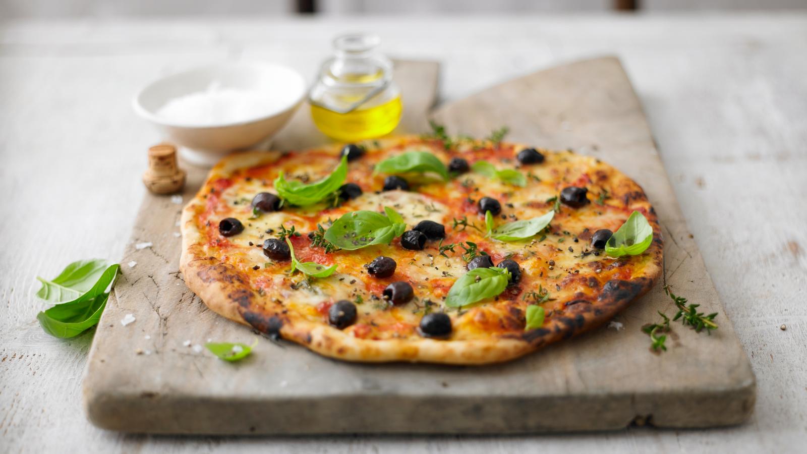 Homemade pizza