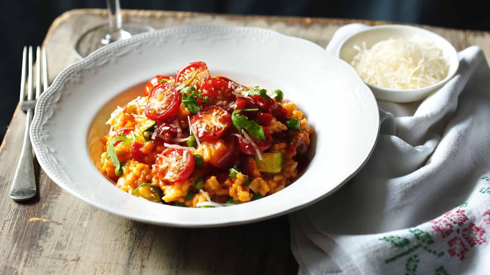 Tomato risotto