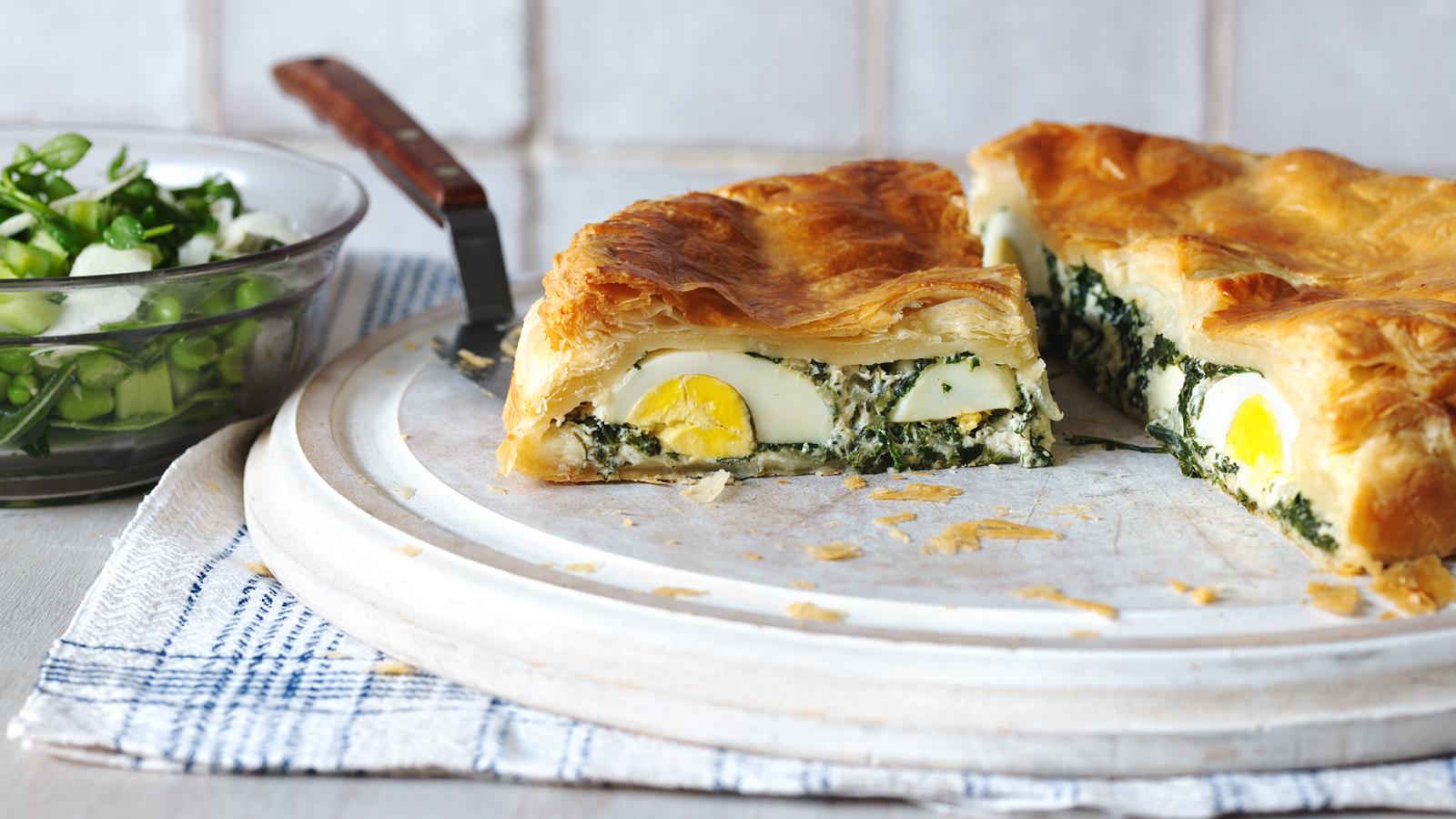 Easter spinach pie (torta pasquale)