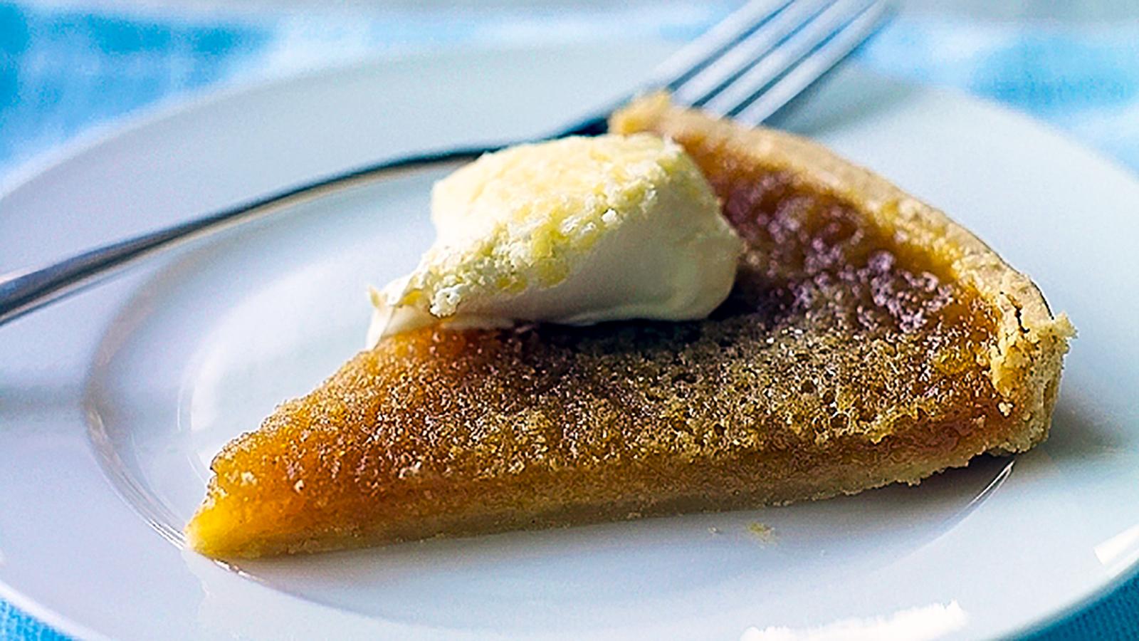 lemon treacle tart