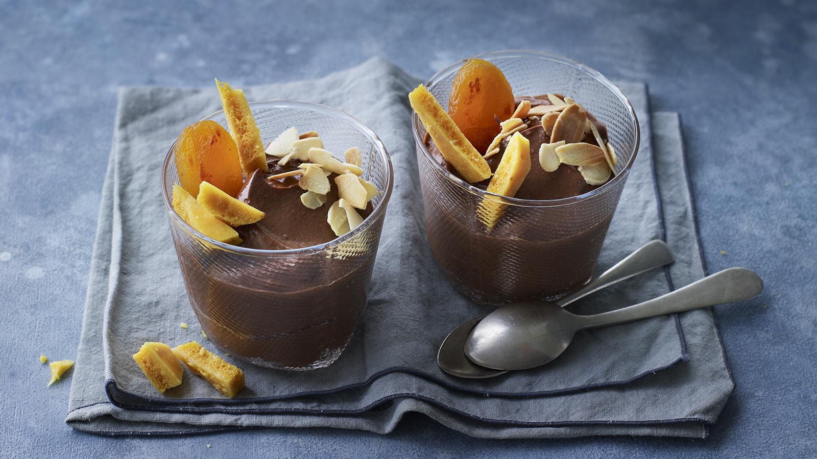 Silken tofu chocolate mousse