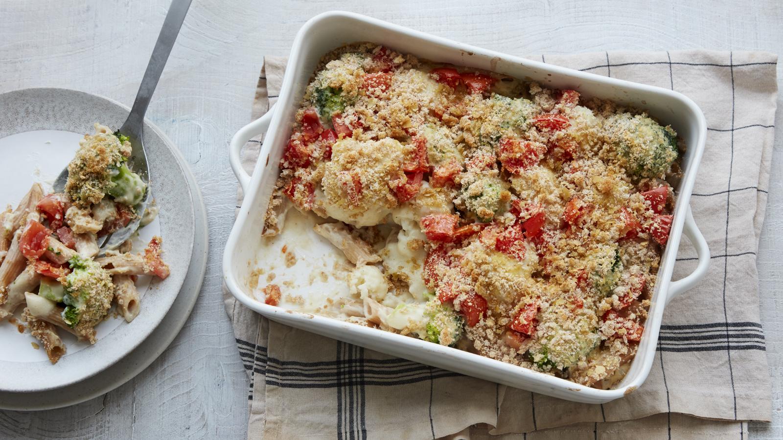 Vegan pasta bake