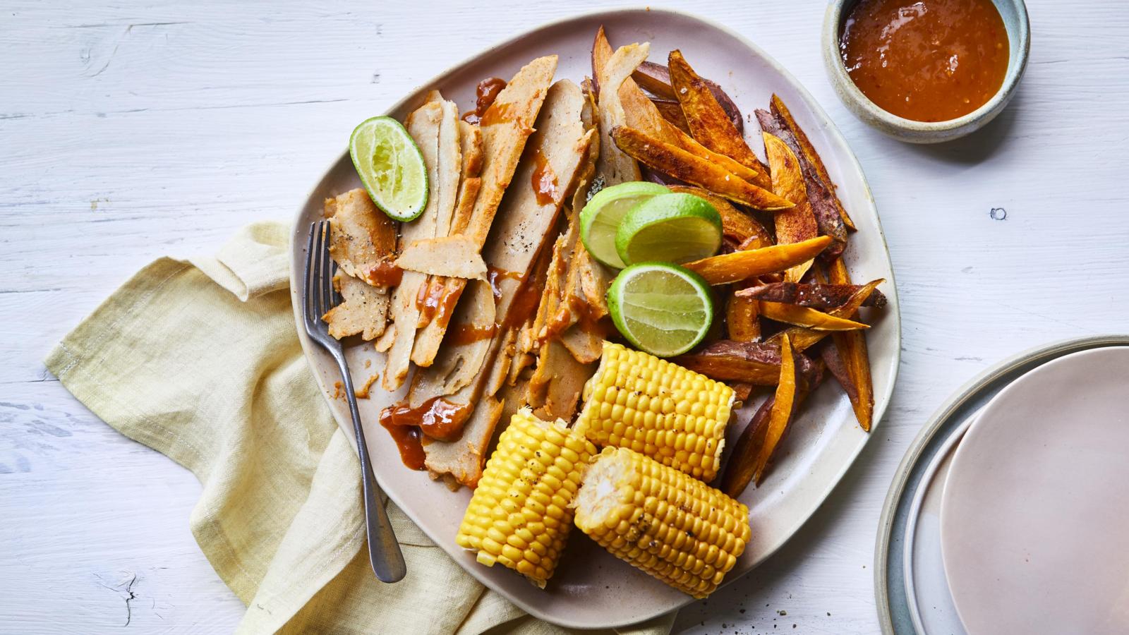 Vegan seitan chicken