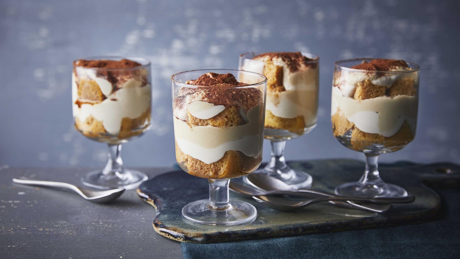Vegan tiramisu
