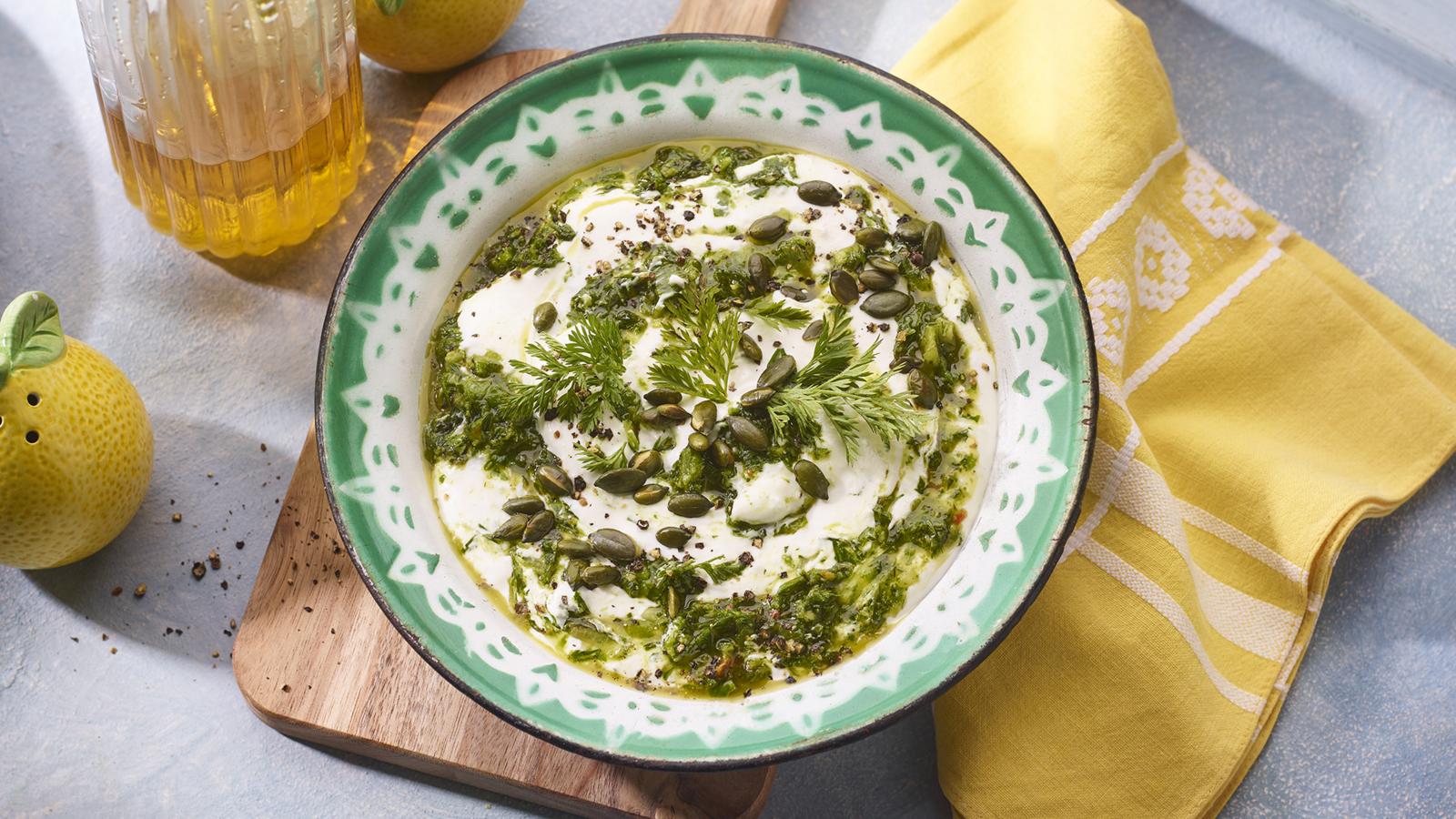 Whipped feta