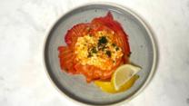 Beetroot-cured Salmon And Eggs Recipe - Bbc Food