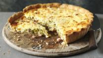 Bacon and leek quiche recipe - BBC Food