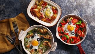 One-pan veggie English breakfast recipe - BBC Food