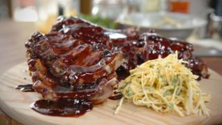 Bbq spare on sale ribs james martin