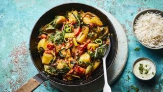 Fridge raid saag aloo recipe BBC Food