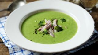 Easy pea and ham soup recipe - BBC Food
