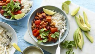 Caribbean toastie cups with avocado and mint recipe - BBC Food