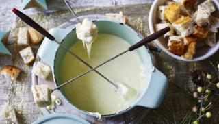 Chocolate fondue with fruit platter recipe - BBC Food