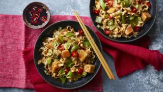 Black bean tofu chow mein recipe - BBC Food