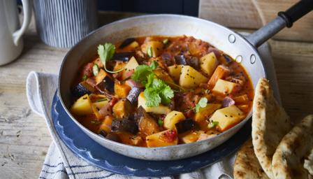 Aubergine curry recipe BBC Food