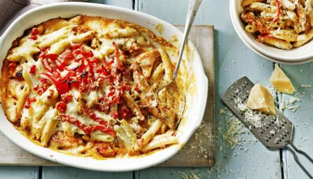 Chicken pasta bake recipe - Flipboard