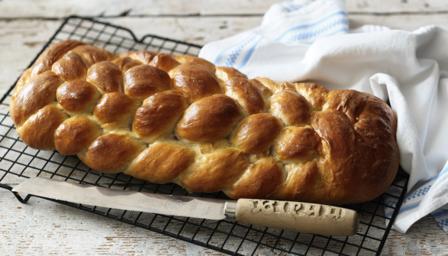 BBC Food - Recipes - Eight-strand plaited loaf