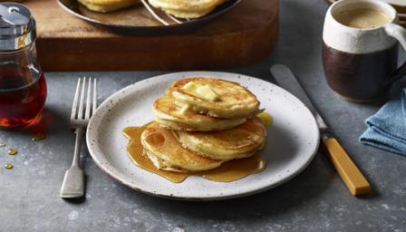 Fluffiest ever pancakes recipe - BBC Food