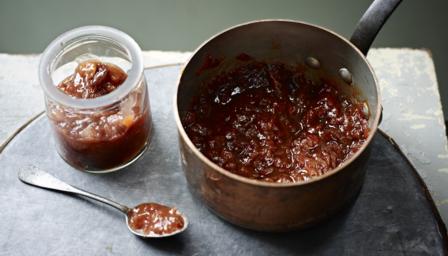 Fresh plum chutney