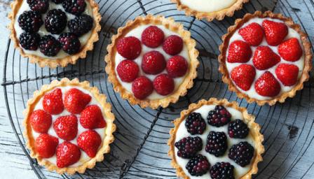 Fabulous fruit tarts recipe - BBC Food