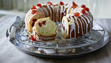 cake cherry mary bbc berry recipe british bake recipes off great food baking sponge almond ring cherries marys cakes preparation