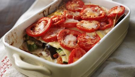 Roasted vegetable lasagne recipe - BBC Food