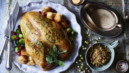 Gordon Ramsay's roast turkey crown recipe - BBC Food