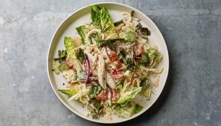 Rotisserie chicken salad recipe - BBC Food