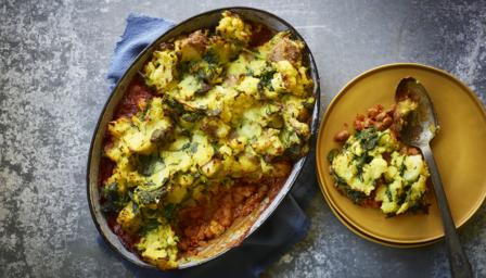 Saag aloo 'shepherd's' pie recipe - BBC Food