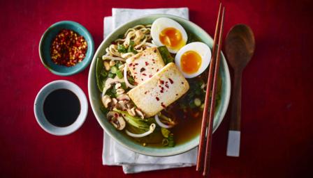 Simple Miso, Tofu And Mushroom Ramen Recipe - Bbc Food