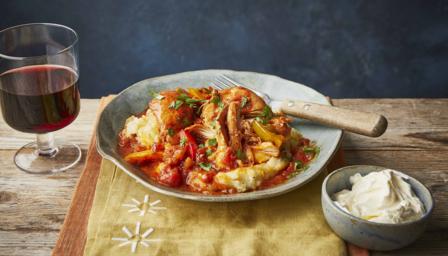 Slow cooker paprika chicken recipe - BBC Food