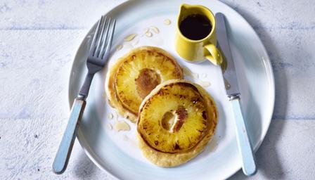 Nadiya's pineapple upside-down pancakes recipe