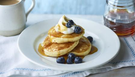 Vegan pancakes recipe - BBC Food