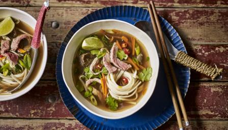 Vietnam Food Recipes Hairy Bikers Vietnamese beef pho recipe BBC Food 