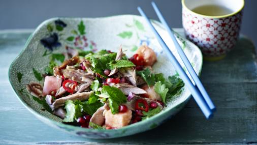 Crispy duck salad