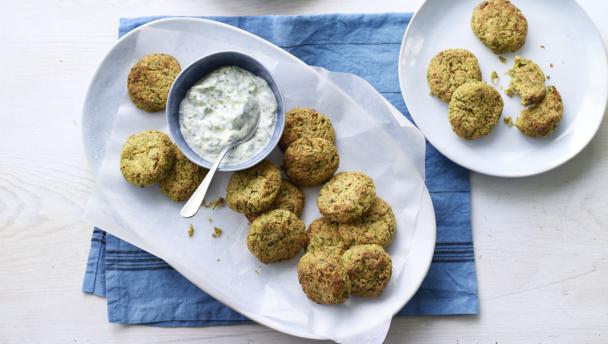 Healthy Baked Falafel Recipe - BBC Food