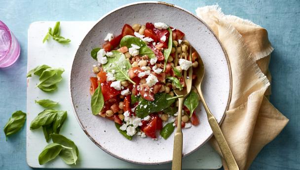 Chickpea salad recipe - BBC Food