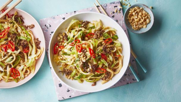 Chilli beef udon noodles recipe - BBC Food