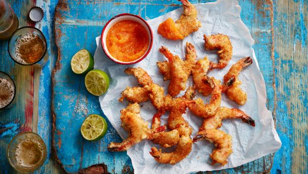 Rick Stein's deep-fried coconut prawns recipe - BBC Food