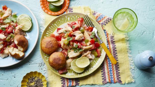 Salt fish fritters recipe - BBC Food