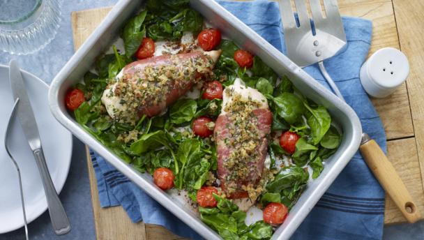 Stuffed chicken breasts recipe - BBC Food