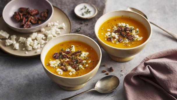 Sweet potato and carrot soup recipe - BBC Food