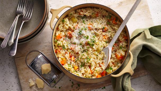 Vegetable risotto recipe - BBC Food