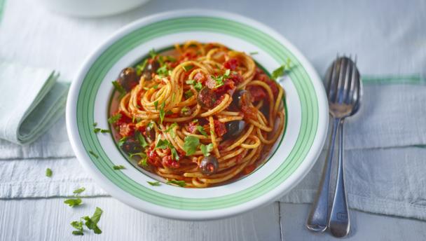 Veggie puttanesca recipe BBC Food
