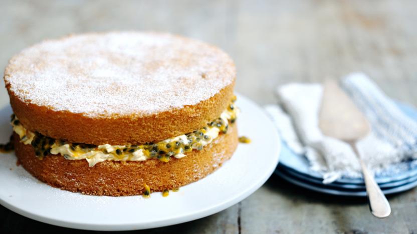 Passion fruit and lime Charlotte russe recipe - BBC Food