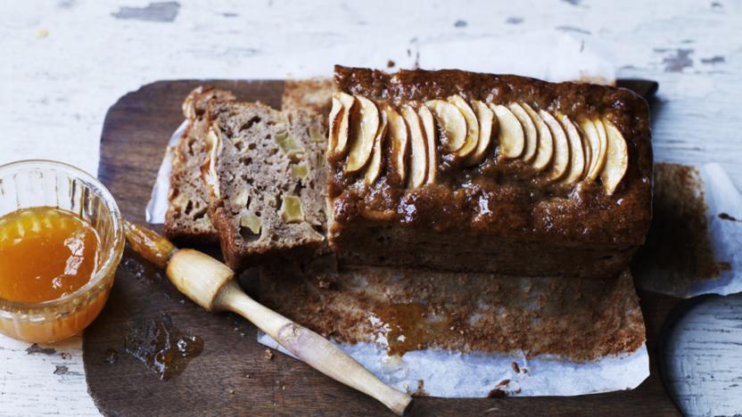 Mary Berry's apple and cinnamon loaf cake