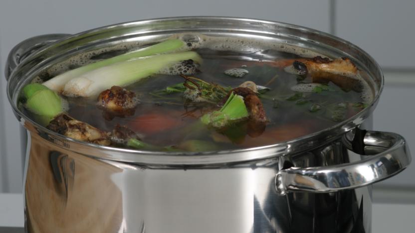 How To Make Beef Stock Recipe Bbc Food