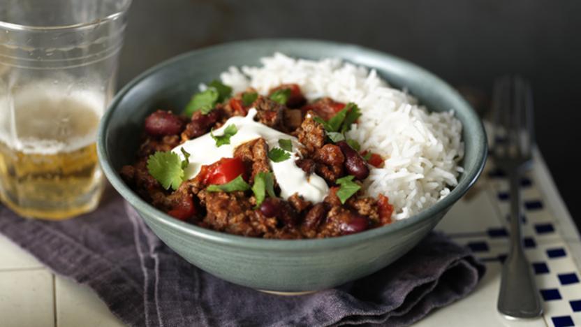 chili sin carne recipe bbc